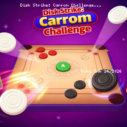 Disk Strike: Carrom Challenge