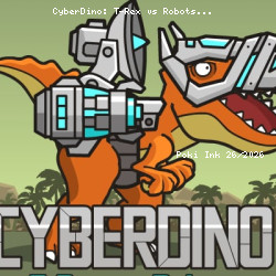 CyberDino: T-Rex vs Robots