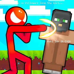 Stickman vs Villager: Save the Girl
