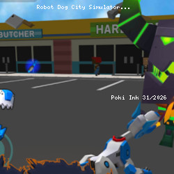 Robot Dog City Simulator